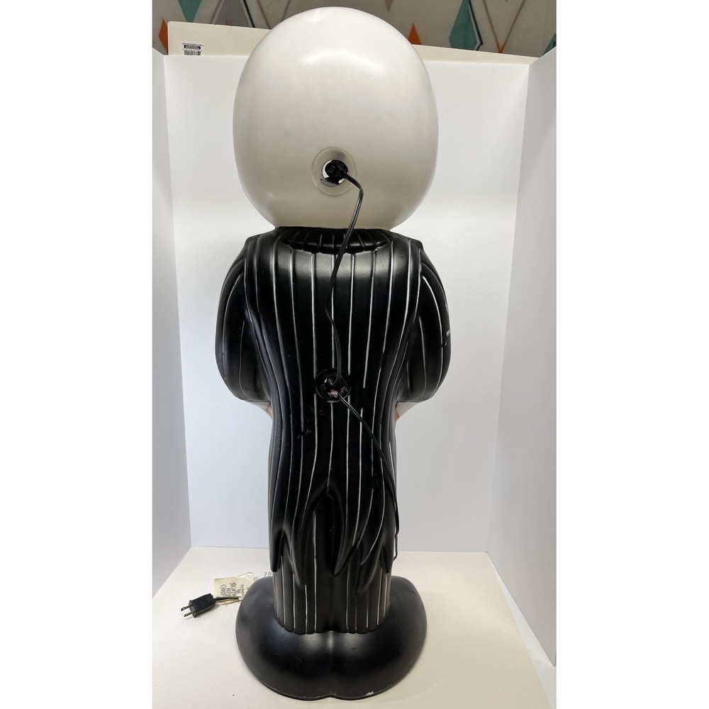 RARE Disney The Nightmare Before Christmas 35" Jack Skellington Blow Mold Lights - Picture 7 of 11